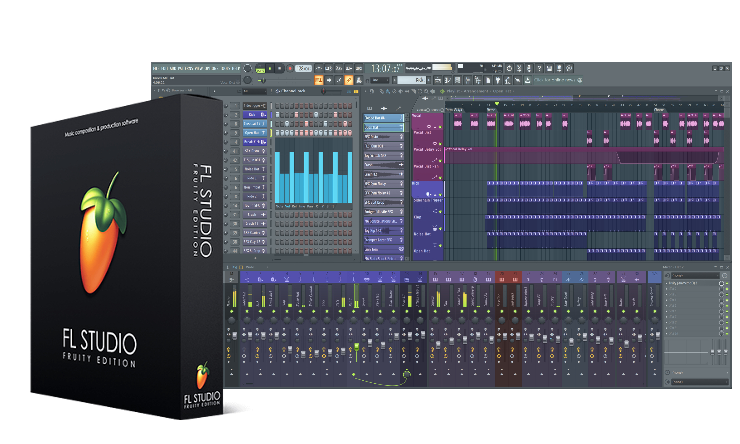 Fl studio fruity edition что входит